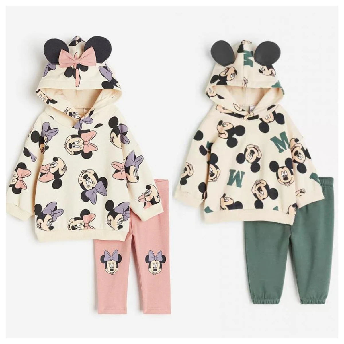 1-6 세 어린이 긴 소매 Tracksuits 아기 소녀 캐주얼 느슨한 운동복 + 바지 2 조각 세트 유아 느슨한 유행 복장 홈웨어