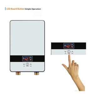 2025 욕실 난방 인스턴트 일정한 온도 히터 주방 온수 샤워 물 전기 온수기 6500W 새로운