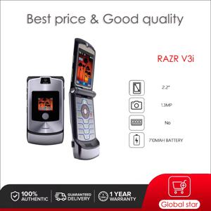 기존 Motorola RAZR V3i 잠금 해제 리퍼브 휴대 전화 GSM 850 / 900 / 1800 / 1900 1 년 보증으로 좋은 품질