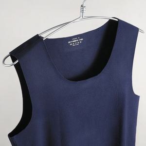 2PCSWarm 조끼, 남성용 이음매 없는 양털 및 두꺼운 양복 조끼, 조끼, 베이스 레이어, 속옷, 가을 및 겨울