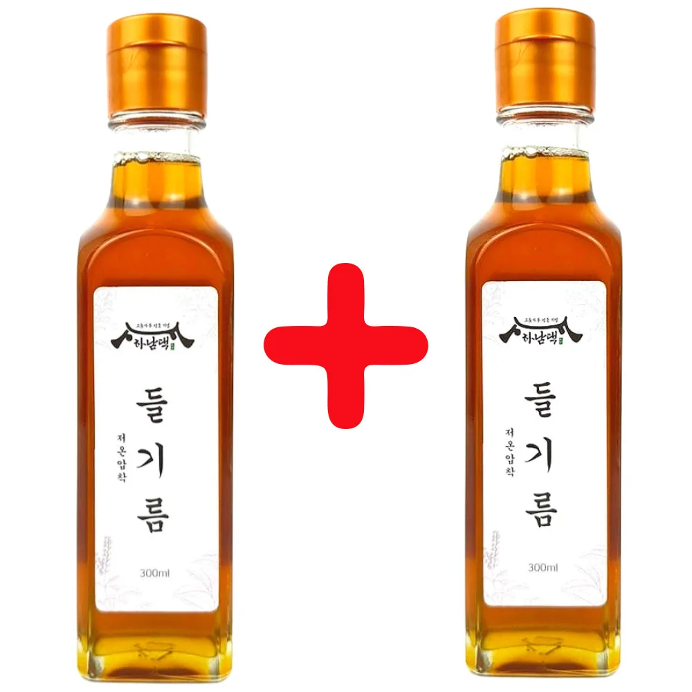 [1+1] 하남댁 저온압착 들기름 300ml