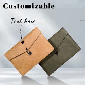 맞춤형 듀폰 종이 컴퓨터 보호 가방, 사무용 가방 및 문서 가방은 13.3/14/15.6인치 컴퓨터에 적합합니다.