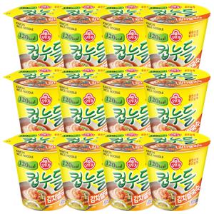 오뚜기 컵누들 김치쌀국수 34.8g 12개