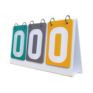 멀티 스포츠 스코어보드 테이블 점수 3자리 플립 스코어보드