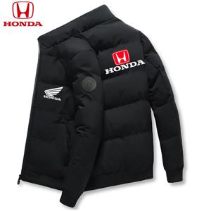 혼다 남성 다운 재킷 파커 코트 파커 재킷 2025 신상 두꺼운 따뜻한 겨울 남성 패딩 캐주얼 방한 방수 의류