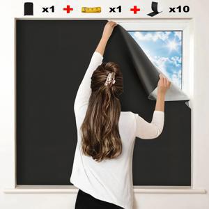 100 암막 집 암막 창문 프라이버시 필름 틴트 안티 룩 커버, 유리창 천, 자동차 스티커, 라이트 블록 암막필름 암막스티커 썬팅 얼굴암막텐트 도어 뽁뽁이 유리창스티커 시트지 창 창문비닐 윈도우스티커 단열 창스티커 창문필름지밖에서 안보이게 창문필름 앞유리 창문선팅지 윈도우 유리막 제거제 웜톤 창문스티커 썬팅지 100% 완전 반사 방지 유리 빛 차단