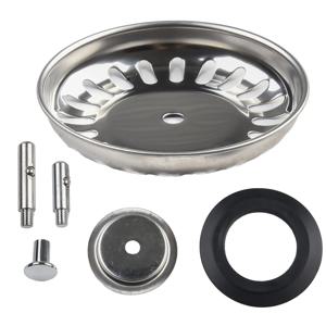 1pc 스테인레스 스틸 폐기물 플러그 욕조 욕조 분지 싱크 스트레이너 교체 욕실 용품 주방 용품 도구 80mm/82mm/84mm