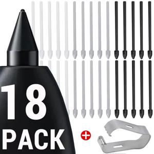 갤럭시 탭 S6 라이트 S6 S9 S20 스타일러스 펜 교체용 펜촉, 삼성 갤럭시 탭 S7 FE S8+ S8 울트라 예비 펜촉