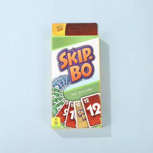 Mattel Games UNO:SKIP BO 카드 게임 멀티플레이어 카드 게임 가족 파티 게임 장난감 어린이 장난감