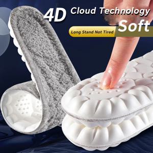 1 쌍 자체 가열 안창 온도 조절 열 깔창 정품 캐시미어 마사지 아치 지원 신발 패드 가열 패드 겨울 여성