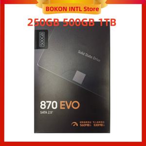 삼성용 SSD 870 EVO 솔리드 스테이트 드라이브, 노트북 PC 데스크탑 2.5 인치 SATA 인터페이스, 250GB, 500GB, 1TB
