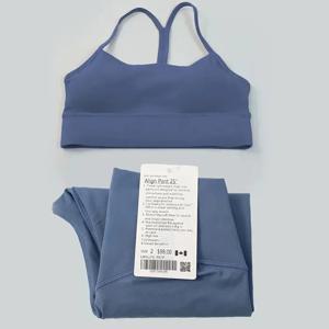 2피스 요가 세트 여성 스포츠웨어 짐 탑 Y자형 브라 피트니스 하이웨이스트 레깅스 운동복 트레이닝복