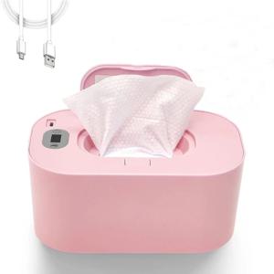 디지털 디스플레이와 온도 조절 모드를 갖춘 아기 물티슈 워머, 신생아 야외 필수품