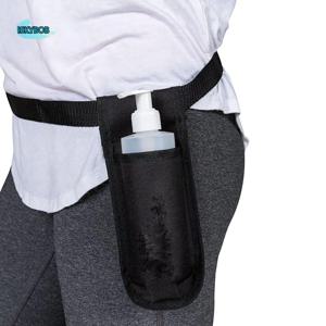 조절 가능한 마사지 오일 가방 마사지 오일 싱글/더블 홀더 허리 벨트 보관 가방 내구성 있는 옥스포드 천 마사지 허리 가방