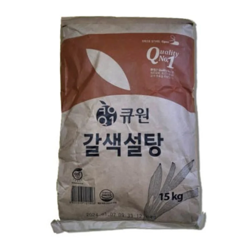 큐원 갈색설탕 15kg