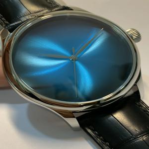 스위스 ETA2824 정밀 그라운드 무브먼트, 미국 악어 가죽 벨트 남성용 기계식 시계 ساعات يد للرجال