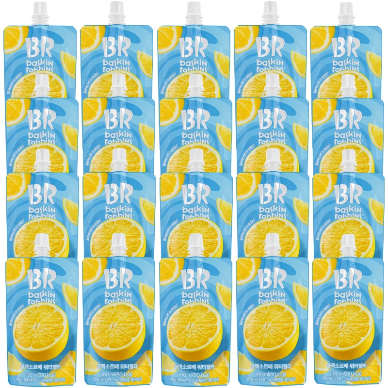 [3개 총 42포] 배스킨라빈스 오가닉 100 레몬즙 14p, 280g _20251201
