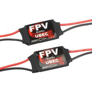 10PCS BlueSky UBEC 5V/12V 3A DC-DC 컨버터 스텝 다운 모듈 미니 BEC JST 커넥터 RC FPV 비행기 카메라 짐벌용