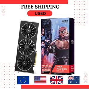 중고 XFX RX 6600 XT 6600XT RX6600 XT 8GB 그래픽 카드 AMD GPU 라데온 RX6600XT RX6600 XT GDDR6 비디오 카드 데스크탑 PC 컴퓨터 G
