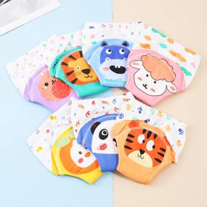 방수 재사용 가능한 코튼 아기 트레이닝 바지, 유아 반바지, 속옷 천, 아기 기저귀, 기저귀 팬티, 기저귀 교체