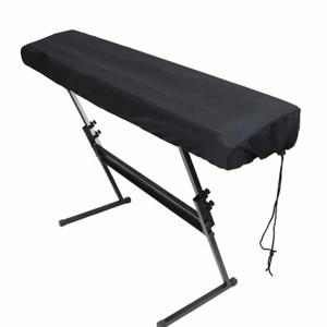 ​ ​ 61/88 키 피아노 키보드 먼지 커버 - 디지털/전기/전자 피아노용 조절 가능한 통기성 캔버스, 방수 및 먼지 커버