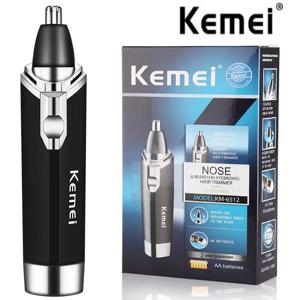 Kemei 코 헤어 트리머 비강 양모 구현 코 헤어 컷 세척 트리머 클리퍼 및 헤어 면도기 제모기 코 헤어