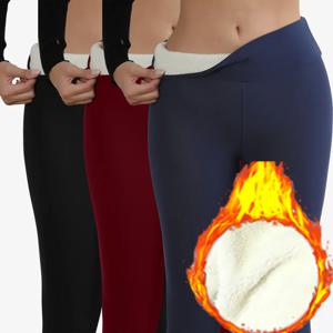 슈퍼 따뜻한 겨울 레깅스 여성 스키니 스트레치 하이 웨이스트 차가운 벨벳 레깅스 예쁜 야외 캐주얼 따뜻한 바지