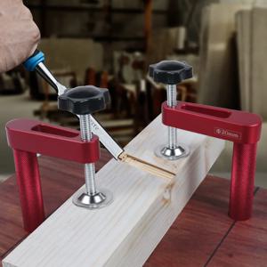 알루미늄 합금 데스크탑 고정 클립 홀드 다운 도그 홀 클램프, 목공 벤치 스톱 벤치 도그 클램프, 19mm, 20mm, 1 개, 2 개