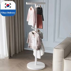 BookBag 스토리지 랙 단일 막대 책상 사이드 교수형 선반 바닥 서 아동 의류 랙 거실 코트 랙 주최자