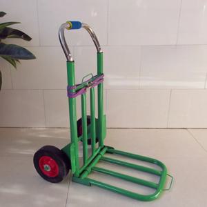 휴대용 중량물 운반 카트 손으로 끄는 쇼핑 카트 핸들형 소형 카트 가정용 수납 도구