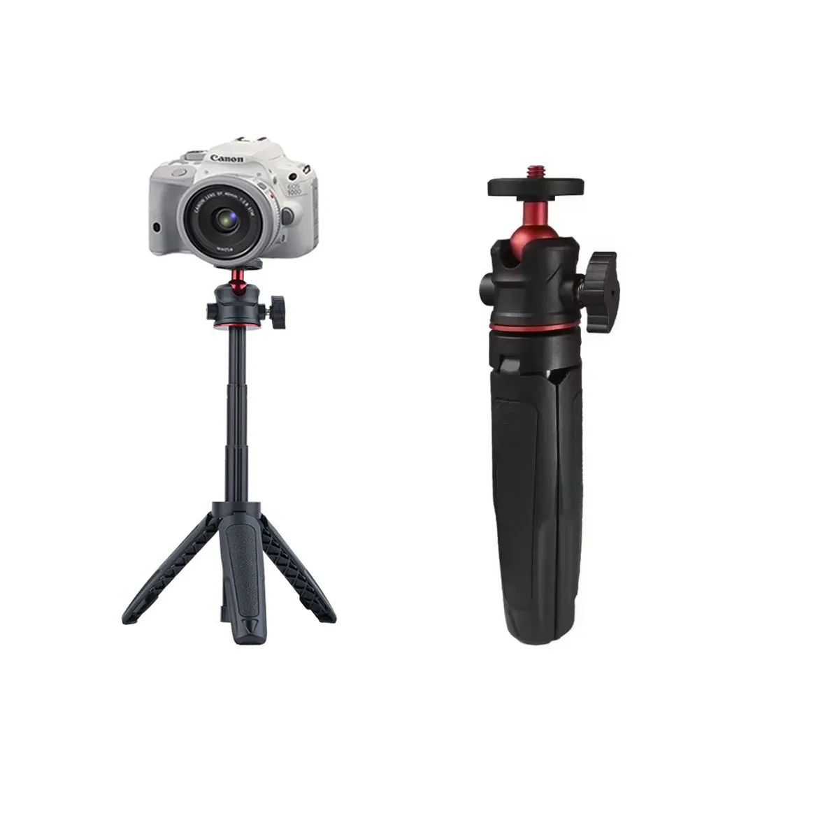 확장 폴 삼각대, GoPro Insta360 DJI 액션 포켓 카메라용 미니 셀카봉 삼각대 스탠드 핸들 그립