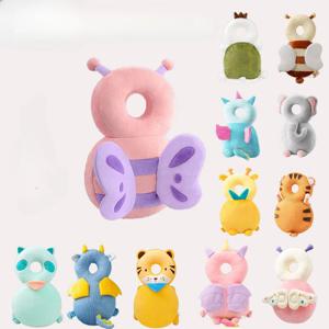 아기 머리 보호 베개, 걷기 학습용, 낙상 방지 안전 등받이, 유아 보행기 쿠션, 낙상 방지