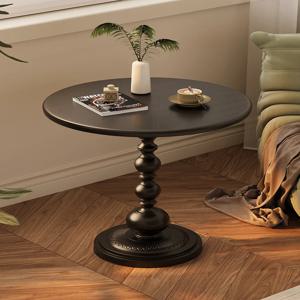 라이트 럭셔리 소파 사이드 거실용 소형 커피 테이블 사이드 테이블 레트로 코너 소형 단철 침대 옆 수납장