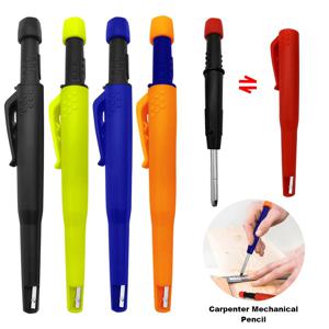 목공 건설을위한 단단한 목수 기계 연필 숫돌 문구 용품이있는 원피스 디자인 펜 캡