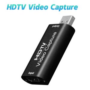 HD 4K 비디오 캡처 카드 USB3.0 2.0 PS4 게임용 HDTV 비디오 그래버 레코드 박스 DVD 캠코더 카메라 녹화 라이브 스트리밍