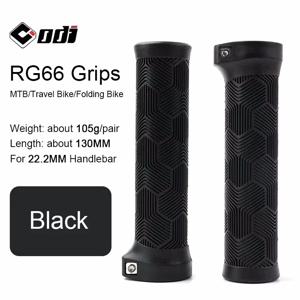 ODI RG66 MTB 그립 잠금 장치 22.2MM 고무 핸들 바 커버 여행/접이식 자전거 용 편안한 초경량 미끄럼 방지 자전거 부품