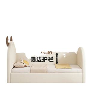 단단한 나무 미니멀리스트 어린이 접합이 넓어진 작은 침대 가드 레일 가드 레일 접합이있는 소년 아기 아기