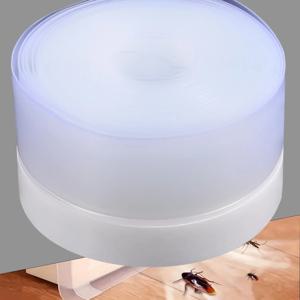 실리콘 방풍 방음 도어 테이프, 문틀, 창문, 욕실 샤워 유리 틈새용 방수 방음 도어 테이프