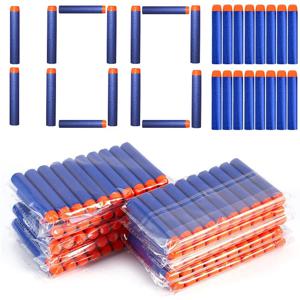 7.2cm 100pcs Nerf 소프트 총알 다트 라운드 헤드 리필 스폰지 다트 어린이 어린이 장난감 총 총알 NERF N-Strike Blasters