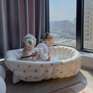 유아 풍선 욕조 고가 아기 PVC 욕조 접이식 욕조 게임 풀