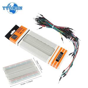 MB-102 브레드보드 400 830 포인트 솔더리스 PCB 빵 보드 점퍼 와이어 케이블 프로토타입 보드 DIY for Arduino Kit