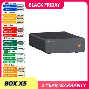 Fosi Audio BOX X5 HIFI 포노 프리 앰프, MM/MC 카트리지 턴테이블 용 미니 프리 앰프 홈 오디오 V3이 포함 된 RIAA 프리 앰프 컴팩트