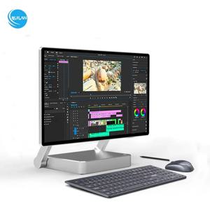 OEM 터치 스크린 I9/i7/i5 사무실 AIO PC 모노 블록 컴퓨터 세트 올인원 PC 데스크탑 비즈니스 산업용 올인원 27/32 인치