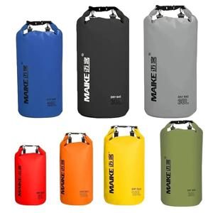 마이크 방수 가방 여성 남성용 5L/10L/15L 수영 래프팅 카약 강 트레킹 방수 드라이 백팩