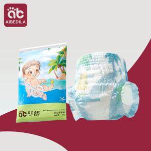 방수 아기 수영 기저귀 일회용 수영복 풀업 바지 0-3세 유아 수영복 바지 유아 아기 수영복