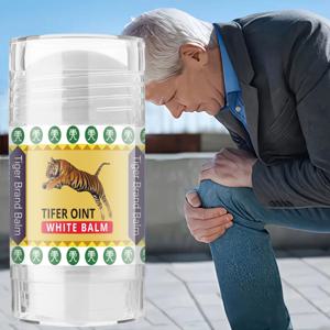 타이거 바디 마사지 크림 스틱, 비타민 E와 올리브 오일 혼합, 깊은 보습, 사용이 간편, 끈적임 없음