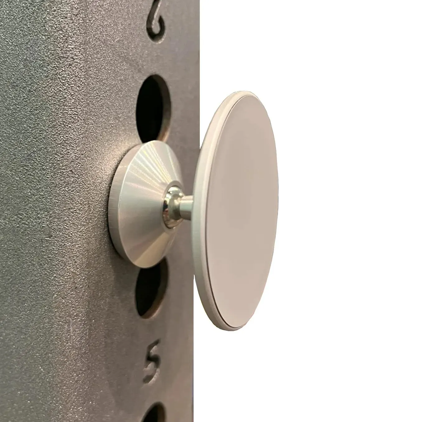 체육관 메이트 마그네틱 휴대폰 마운트 및 양면 마그네틱 흡입 휴대폰 거치대, 맥세이프용 운동 중 핸즈프리 동영상 촬영