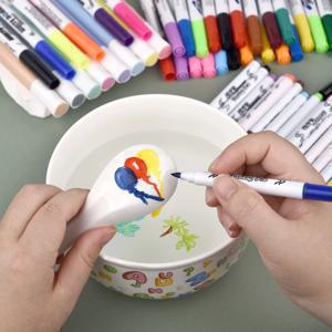 마법의 물 그림 펜 화이트 보드 마커 플로팅 잉크 펜 낙서 물 펜 몬테소리 조기 교육 장난감 미술 용품