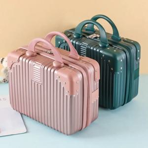 14 인치 경량 미니 여행 가방 화장품 상자 방수 핸드 수하물 주최자 메이크업 케이스 Protable Small Boarding Case