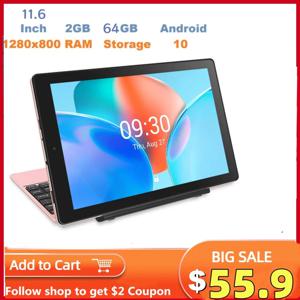 11.6인치 2GB 램 64GB 롬 RCT6716 태블릿 PC MT8167 안드로이드 10.0 태블릿 PC 768 x 1368 IPS WIFI 쿼드 코어 도킹 키보드